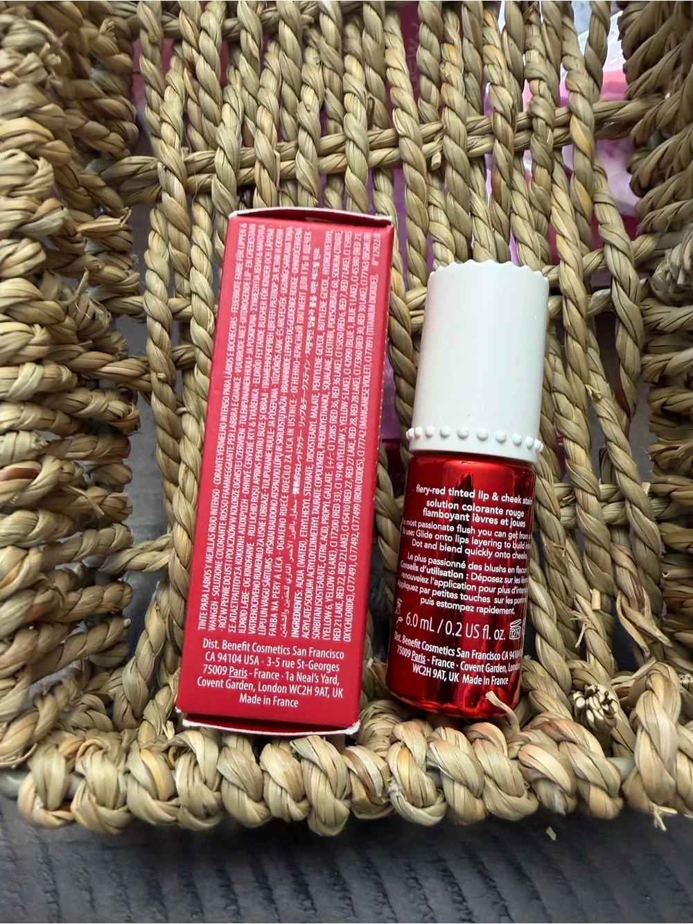 Benefit cosmetics lovetint
